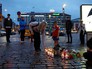 На месте теракта в Турку, Финляндия На месте теракта в Турку, Финляндия
