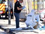 Полиция Франции на месте ДТП на автобусной остановки Полиция Франции на месте ДТП на автобусной остановки