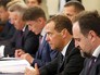 Дмитрий Медведев на заседании Дмитрий Медведев на заседании