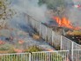 Степные пожары добрались жилых домов Степные пожары добрались жилых домов