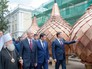 Сергей Собянин и Дмитрий Миронов осматривают ход реставрации храма в Ярославле Сергей Собянин и Дмитрий Миронов осматривают ход реставрации храма в Ярославле