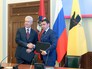 Мэр Москвы Сергей Собянин и врио губернатора Ярославской области Дмитрий Миронов Мэр Москвы Сергей Собянин и врио губернатора Ярославской области Дмитрий Миронов