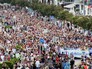 Митинг по погибшим в теракте в Барселоне Митинг по погибшим в теракте в Барселоне