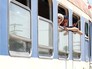 Пассажиры поезда в Сирии Пассажиры поезда в Сирии