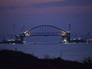 Железнодорожная арка строящегося моста через Керченский пролив Железнодорожная арка строящегося моста через Керченский пролив