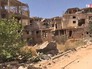Последствия обстрела в Сирии Последствия обстрела в Сирии