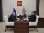 Президент России Владимир Путин и временно исполняющий обязанности главы Республики Адыгея Мурат Кумпилов Президент России Владимир Путин и временно исполняющий обязанности главы Республики Адыгея Мурат Кумпилов