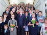 Мэр Москвы Сергей Собянин во время церемонии награждения Мэр Москвы Сергей Собянин во время церемонии награждения