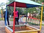 Место гибели ребенка на детской площадке в Хабаровске Место гибели ребенка на детской площадке в Хабаровске