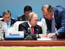 Владимир Путин и Сергей Лавров Владимир Путин и Сергей Лавров
