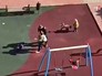 Женщина ударила ребенка ногой на детской площадке в Санкт-Петербурге Женщина ударила ребенка ногой на детской площадке в Санкт-Петербурге