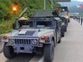 Колонна военной техники армии США Колонна военной техники армии США