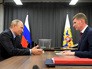 Президент России Владимир Путин и врио губернатора Пермского края Максим Решетников Президент России Владимир Путин и врио губернатора Пермского края Максим Решетников
