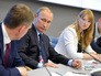 Президент России Владимир Путин на совещании Президент России Владимир Путин на совещании