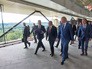 Владимир Путин, Сергей Собянин и Джанни Инфантино осматривают стадион "Лужники" Владимир Путин, Сергей Собянин и Джанни Инфантино осматривают стадион "Лужники"