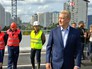 Сергей Собянин открыл новую эстакаду Сергей Собянин открыл новую эстакаду