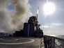 Пуск крылатой ракеты "Калибр" с фрегата "Адмирал Эссен" Пуск крылатой ракеты "Калибр" с фрегата "Адмирал Эссен"