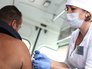 Мобильный медицинский пункт для вакцинации от гриппа Мобильный медицинский пункт для вакцинации от гриппа