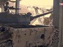 Последствия обстрела в Сирии Последствия обстрела в Сирии