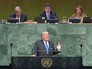 Президент США Дональд Трамп выступает в ООН Президент США Дональд Трамп выступает в ООН