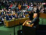 Президент США Дональд Трамп выступает в ООН Президент США Дональд Трамп выступает в ООН