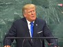 Президент США Дональд Трамп выступает в ООН Президент США Дональд Трамп выступает в ООН