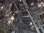 Внутренняя конструкция шпиля здания МИД России Внутренняя конструкция шпиля здания МИД России