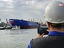 Спуск на воду атомного ледокола "Сибирь" Спуск на воду атомного ледокола "Сибирь"