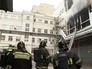 Пожар в здании бизнес-центра "Темп" в Москве Пожар в здании бизнес-центра "Темп" в Москве