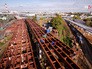 Строительство эстакады Строительство эстакады