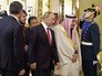 Президент России Владимир Путин и король Саудовской Аравии Сальман Бен Абдель Азиз Аль Сауд Президент России Владимир Путин и король Саудовской Аравии Сальман Бен Абдель Азиз Аль Сауд