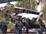 Пассажирский автобус, столкнувшийся c поездом на железнодорожном переезде во Владимирской области Пассажирский автобус, столкнувшийся c поездом на железнодорожном переезде во Владимирской области