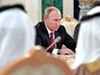 Президент России Владимир Путин во время российско-саудовских переговорах Президент России Владимир Путин во время российско-саудовских переговорах