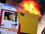 Пожарные Москвы на месте возгорания Пожарные Москвы на месте возгорания
