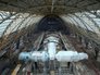 Монтаж полноразмерного макета орбитальной станции "Мир" на ВДНХ Монтаж полноразмерного макета орбитальной станции "Мир" на ВДНХ