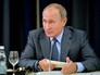 Президент России Владимир Путин во время встречи с представителями деловых кругов Германии Президент России Владимир Путин во время встречи с представителями деловых кругов Германии