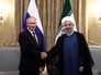 Президент России Владимир Путин и президент Ирана Хасан Рухани Президент России Владимир Путин и президент Ирана Хасан Рухани