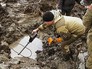 Поисковики на месте раскопок Поисковики на месте раскопок