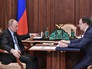 Президент России Владимир Путин и министр культуры Владимир Мединский Президент России Владимир Путин и министр культуры Владимир Мединский