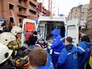 Спасатели МЧС и врачи на месте обрушения в строящемся доме в Саранскержрж Спасатели МЧС и врачи на месте обрушения в строящемся доме в Саранскержрж