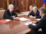 Владимир Путин, Сергей Собянин и Олег Белозёров Владимир Путин, Сергей Собянин и Олег Белозёров