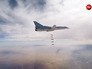 Авиаудар стратегического бомбардировщика Ту-22М3 ВКС России по позициям ИГИЛ в Сирииу Авиаудар стратегического бомбардировщика Ту-22М3 ВКС России по позициям ИГИЛ в Сирииу