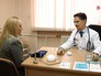 Пациент на приеме у врача Пациент на приеме у врача