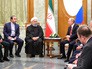 Президент России Владимир Путин и президент Ирана Хасан Роухани Президент России Владимир Путин и президент Ирана Хасан Роухани