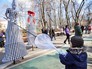 Уличное представление в Москве Уличное представление в Москве