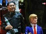 Фарфоровые фигурки Трампа и Ким Чен Ына Фарфоровые фигурки Трампа и Ким Чен Ына