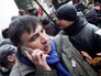 Михаил Саакашвили на митинге Михаил Саакашвили на митинге