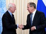 Глава МИД России Сергей Лавров во время встречи со специальным представителем Генерального секретаря ООН по Сирии Стаффаном де Мистурой Глава МИД России Сергей Лавров во время встречи со специальным представителем Генерального секретаря ООН по Сирии Стаффаном де Мистурой