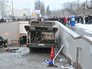 Последствия ДТП с участием рейсового автобуса на Кутузовском проспекте Последствия ДТП с участием рейсового автобуса на Кутузовском проспекте