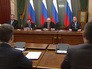 Владимир Путин проводит заседание правительства Владимир Путин проводит заседание правительства